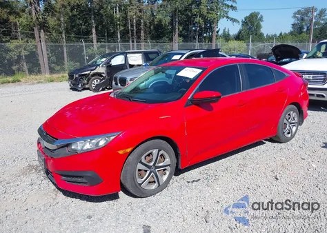 2017 Honda Civic Lx z USA, uszkodzony, nr VIN 2HGFC2F53HH522078
